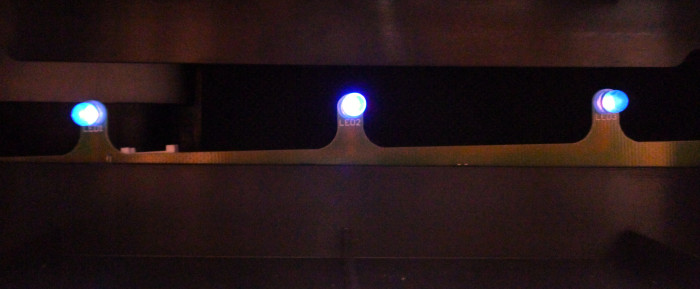 LED osvětlují vnitřní prostor vysoušeče Jet Dryer STYLE