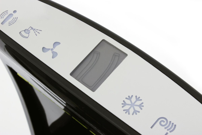 Display tryskového vysoušeče rukou Jet Dryer SMART
