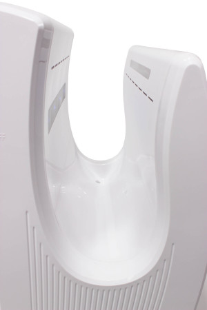 Bílý vysoušeč Jet Dryer COMPACT pohled z boku